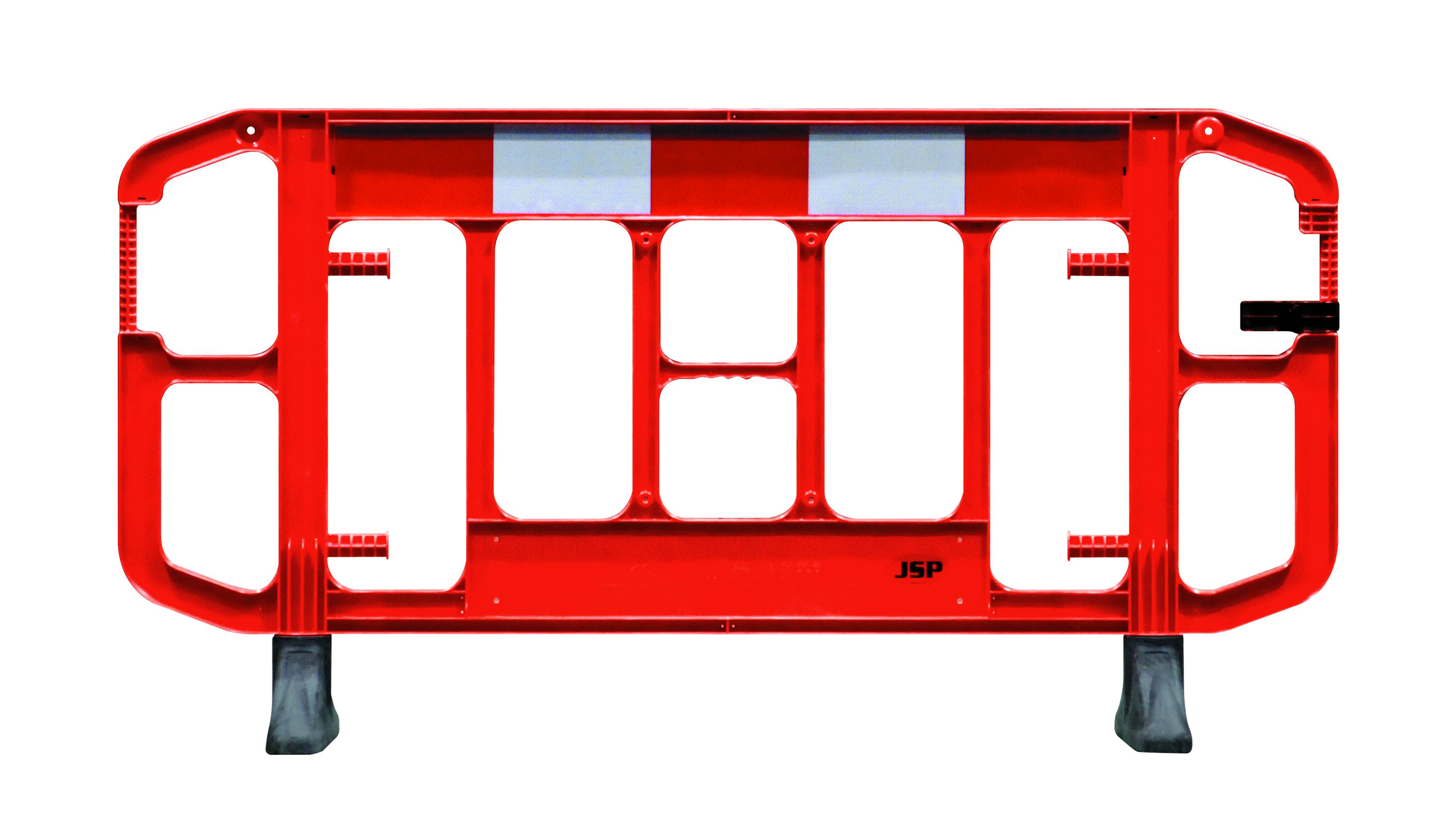 JSP Titan Expander Barrier 3M Red/White Safety Signs & Supplies Uk